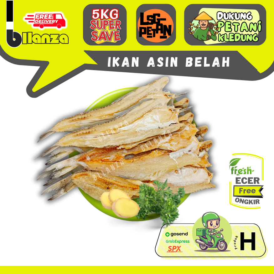 

Bllanza | Ikan Asin Belah SUPER — Sahabat Makan Sayur ECER (H)
