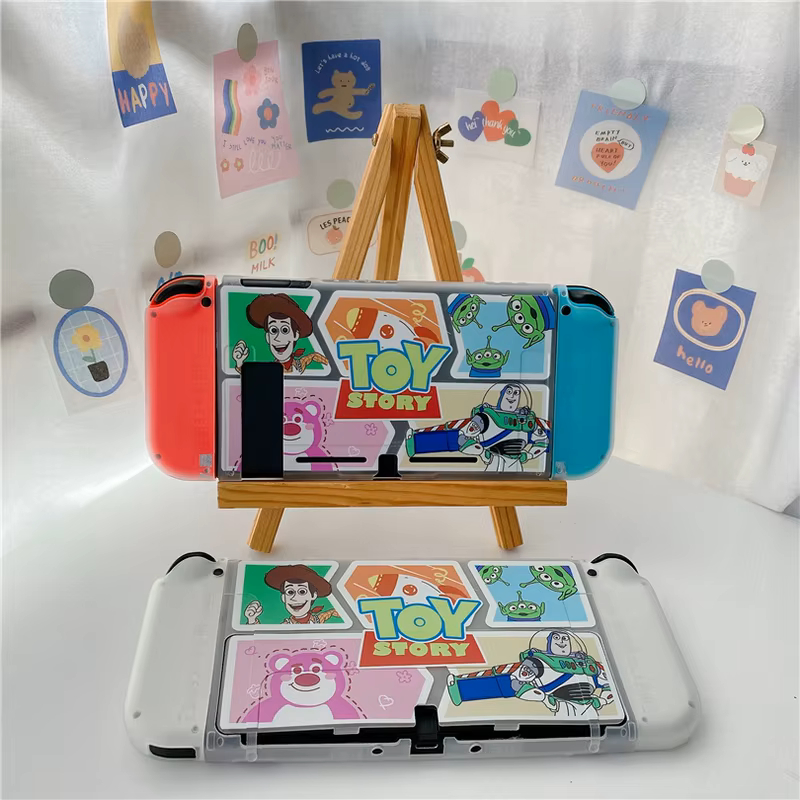 Disney Buzz Lightyear Case Dock Station Cover Protective Shell for Nintendo Switch Oled NS Console C