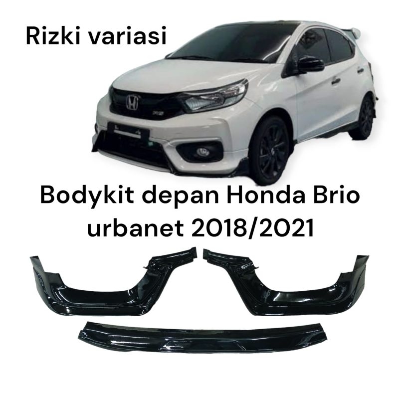 Front Bumper Bodykit depan urbanet Honda Brio 2018/2021