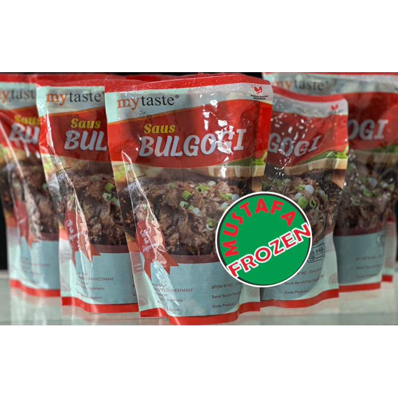 

My Taste Saus Bulgolgi 500gr