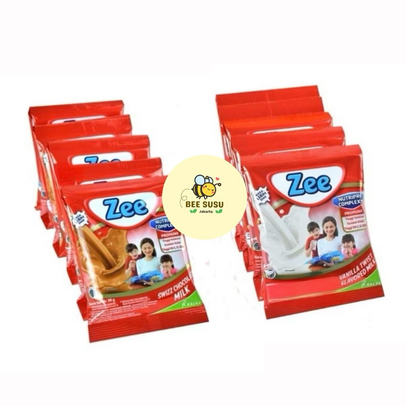 

Zee Sachet Renceng Coklat & Vanila 10Sachet x 38gr