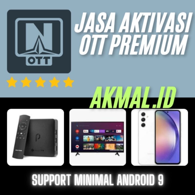 AKTIVASI OTT NAVIGATOR PREMIUM DI HP/STB/ANDROID TV