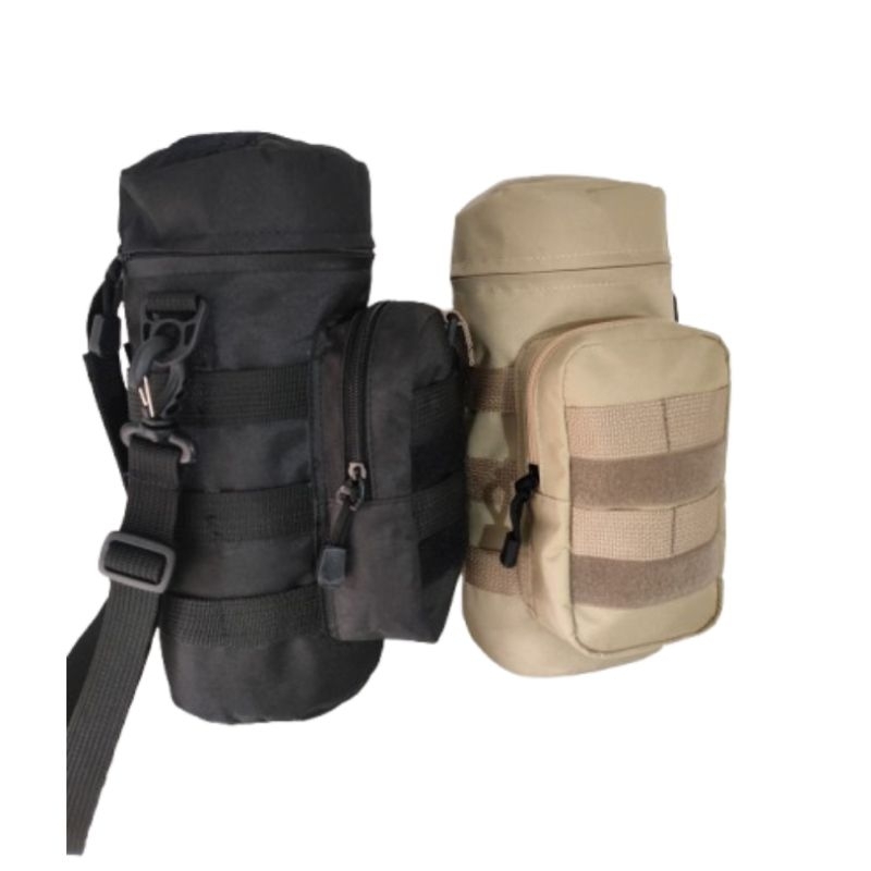 Tas Selempang Botol Air Minum Sarung Botol Tactical Sling Bag botol Minum