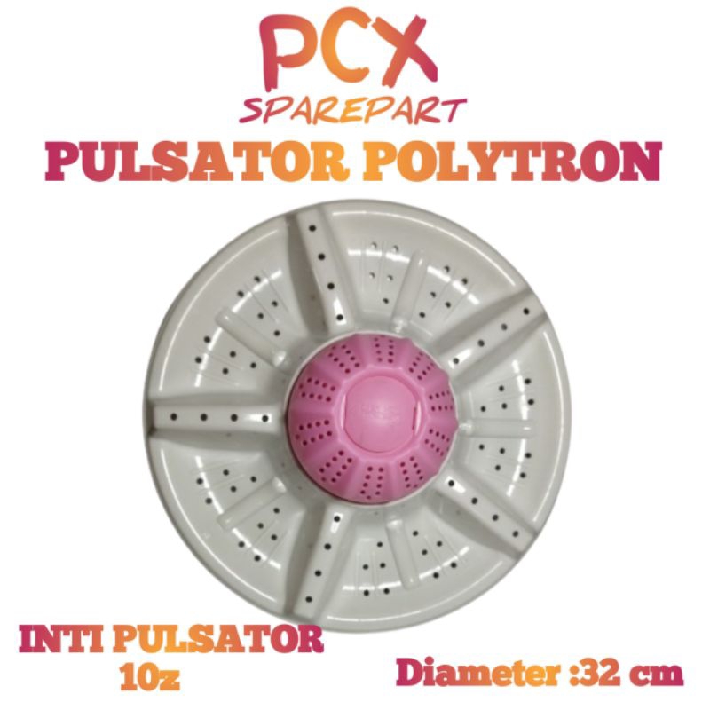 PULSATOR MESIN CUCI POLYTRON AS GERIGI 10z / PULSATOR POLYTRON 32 CM