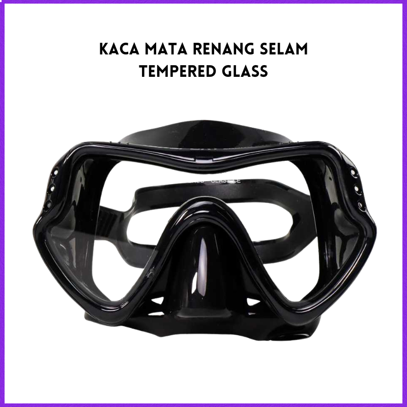 COD Kaca Mata selam Scuba Diving Mask Snorkeling, kacamata diving alat selam dewasa scuba