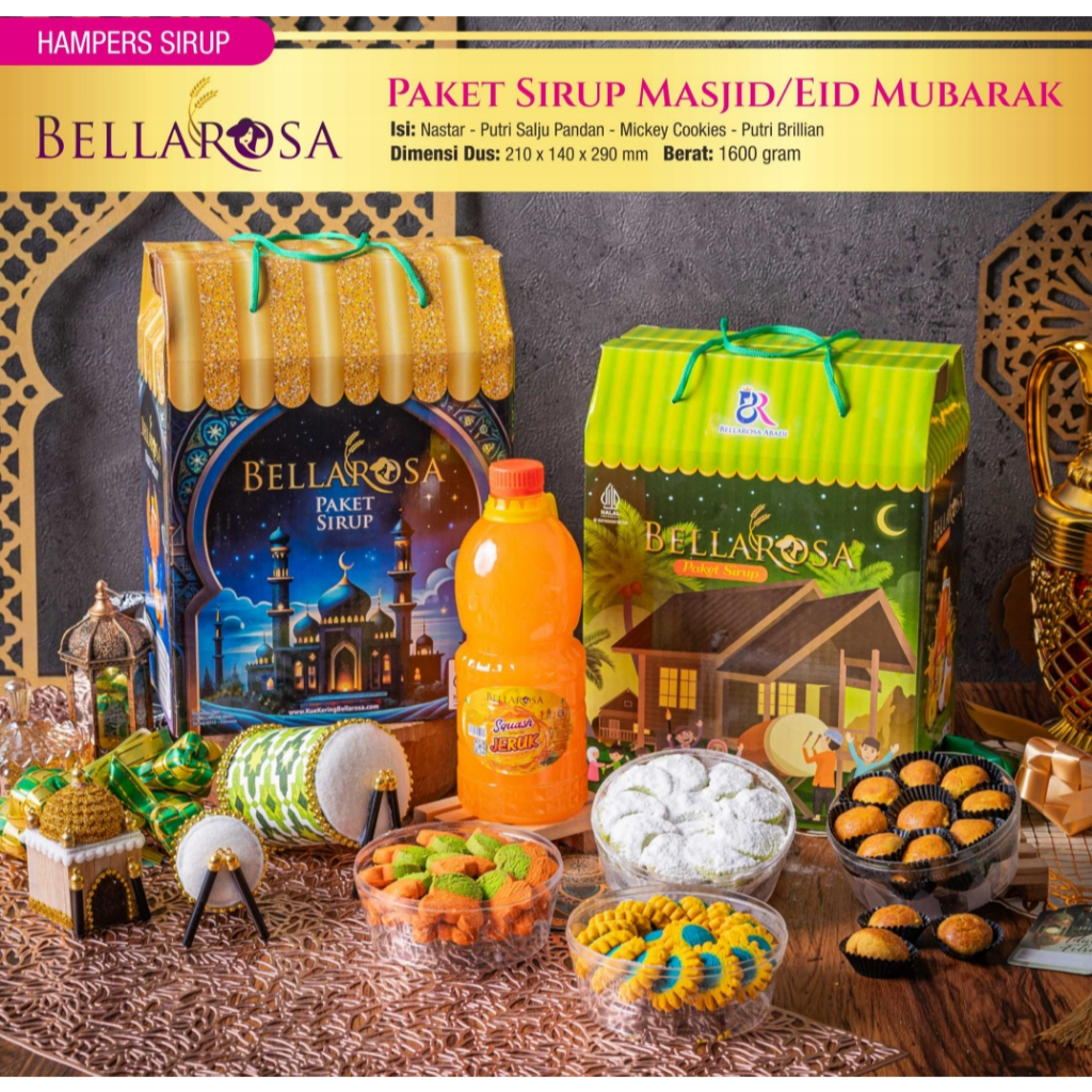 

BELLAROSA PAKET SIRUP MASJID - HAMPERS LEBARAN MURAH