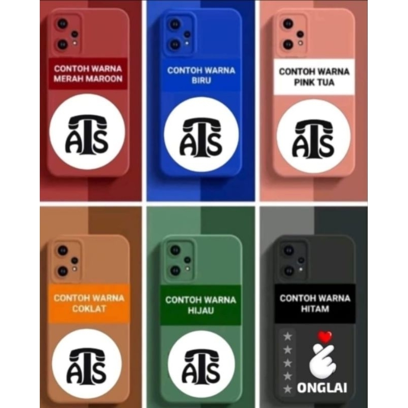 Soft Case H=HITAM P=PUTIH REALME 3 5I 5S 5 PRO 7I 7 PRO 8I 8 5G 8 PRO 9 PRO 9 PRO PLUS 10 4G 11 4G 1
