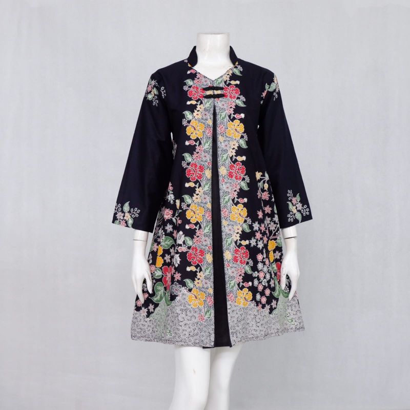 Tunik Darapuspita Florist Batik Katun Halus print SMLXLXXLXXXL