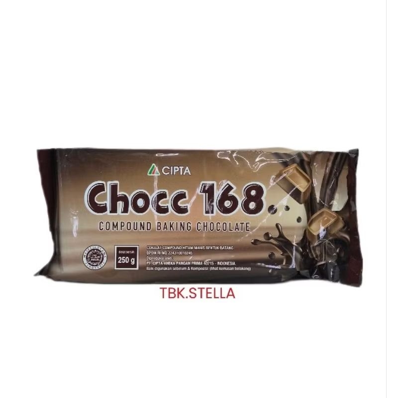 

CHOCC 168 COKLAT COMPOUND 250 GR