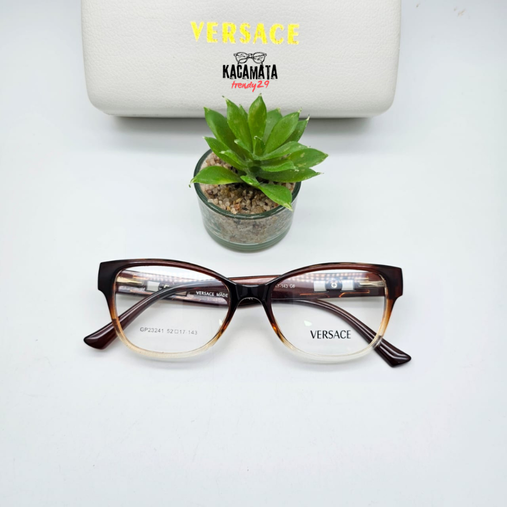 Kacamata Photocromic Minus | Kacamata Minus Antiradiasi, Frame versace Kacamata Wanita 23241