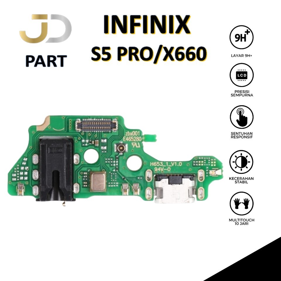 UI BOARD+C/C+MIC HF INFINIX S5 PRO/X660/X660C