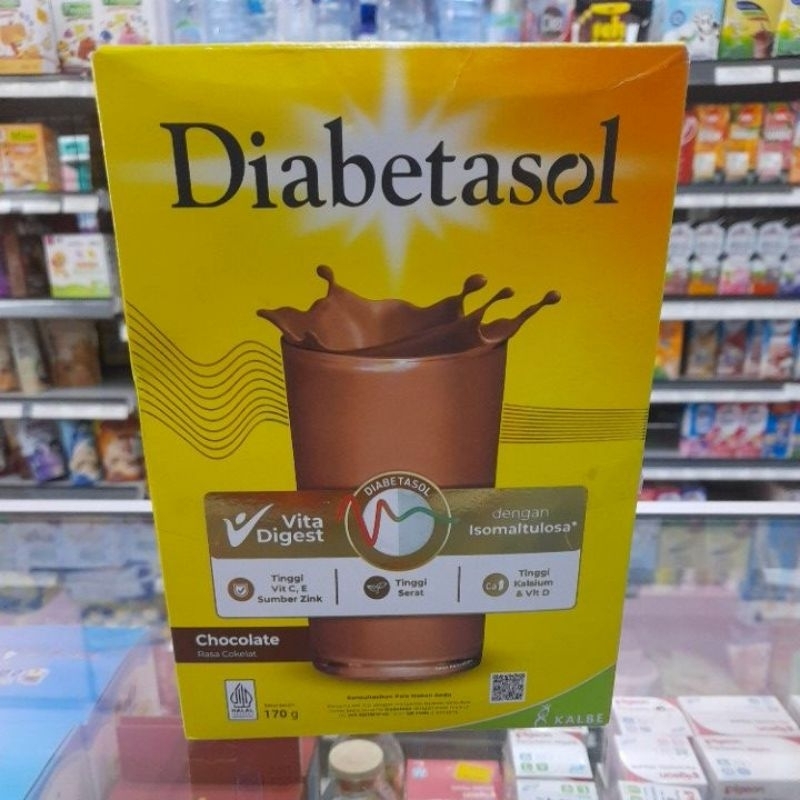 

Diabetasol 170g coklat