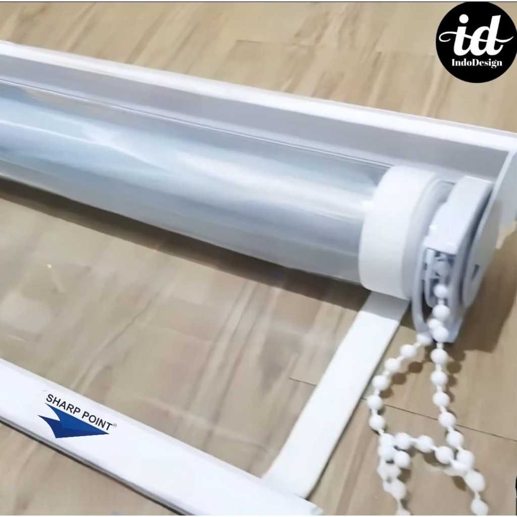Roller Blind/ Tirai Gulung/Tirai plastik Transparan