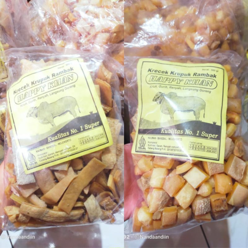 

krecek rambak sapi 500gram