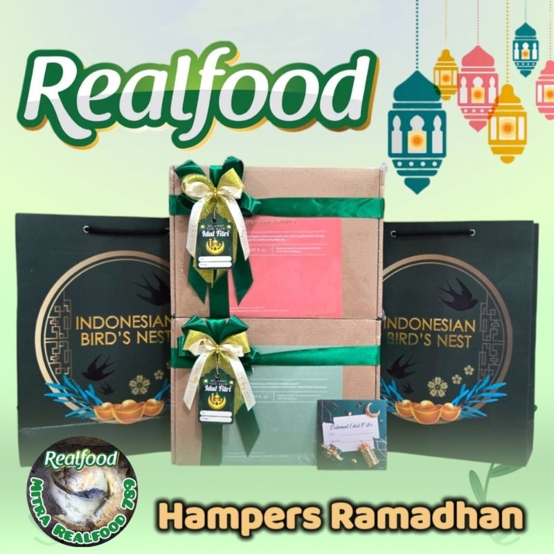 

Hampers Realfood Edisi Lebaran Idul Fitri Ramadhan ( P.12 Jar ) Isi Minuman Sarang Burung Walet