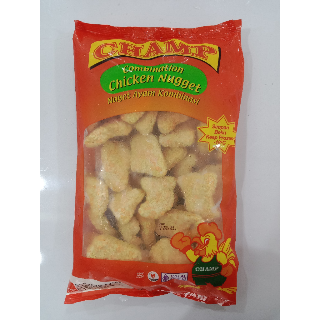 

CHAMP CHICKEN NUGGET 1000 GR