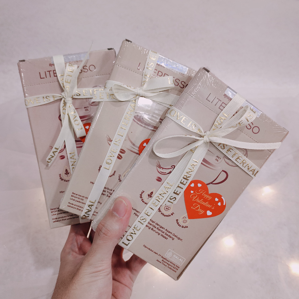 

LITE GIFT Kado Valentine Realfood Cleanse Litepresso Coffee Sarang Burung Walet