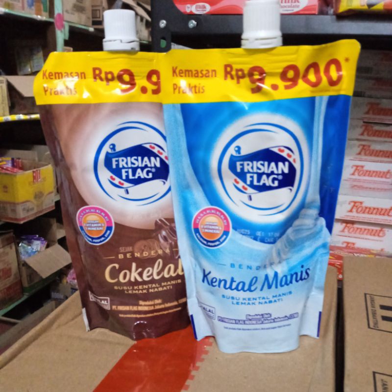 

Susu Frisian Flag pouch 260gr