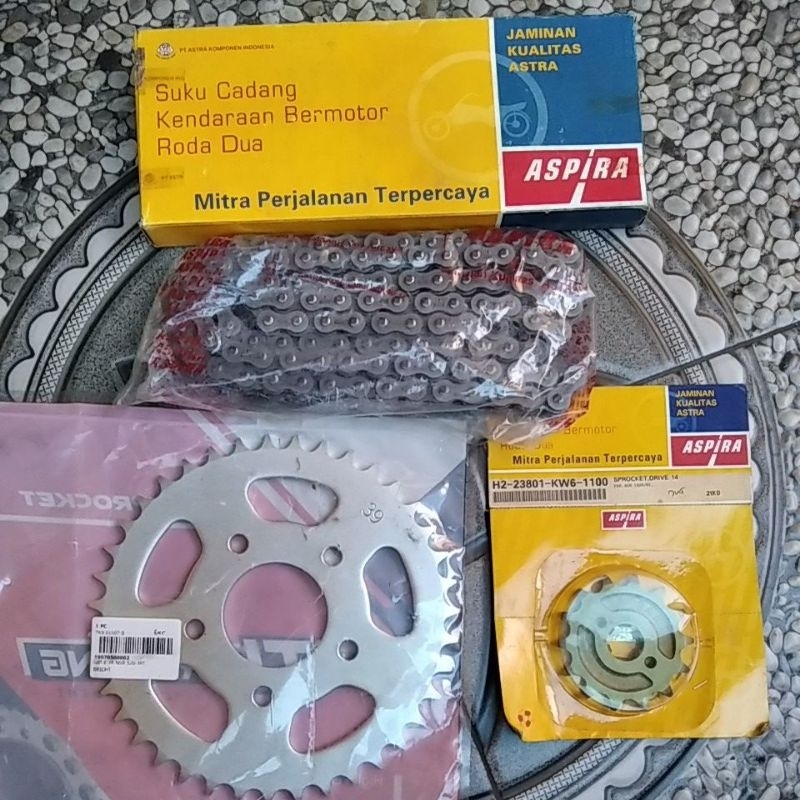 Termurah Gearset NSR 150 RR New FSX