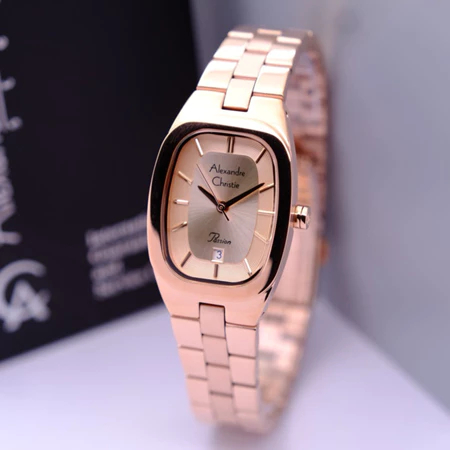 Jam Tangan Wanita Alexandre Christie AC 2B53 ROSE ROSE