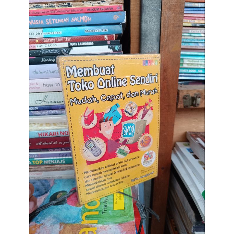 membuat toko online sendiri. oleh Yefta Anugerah