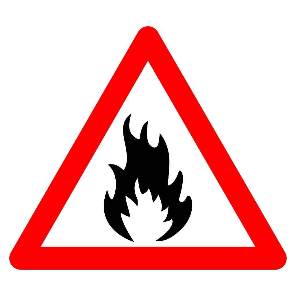 

Stiker Mudah Terbakar / Flammable | Wingsprint