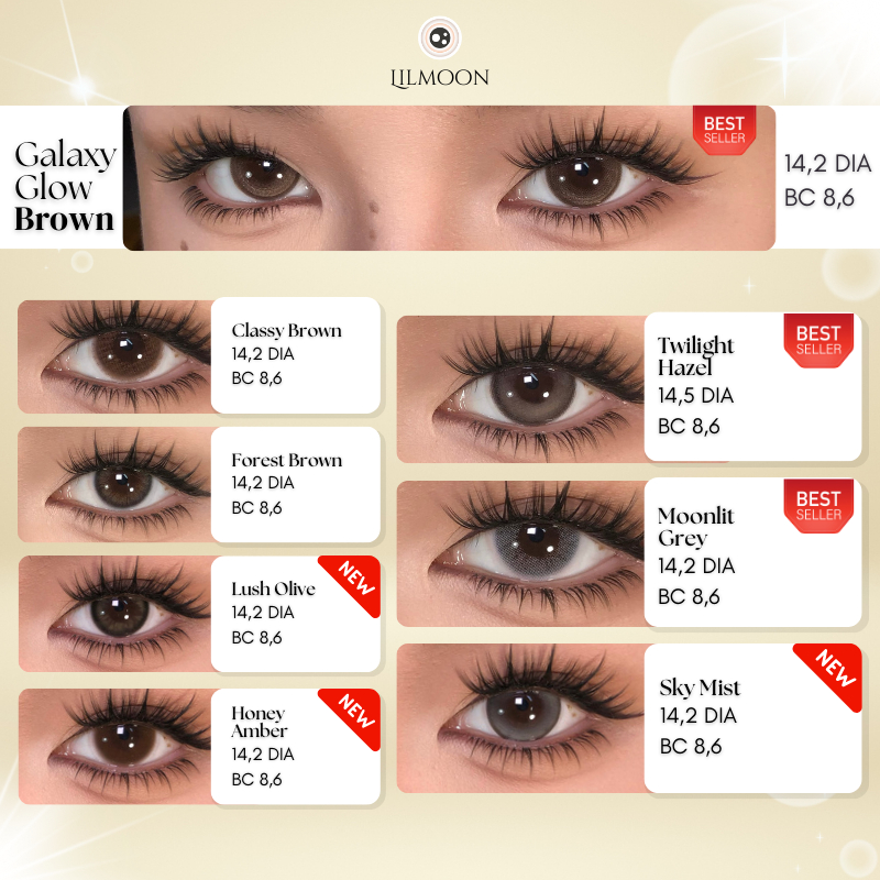 [Ashanty Approved] Lilmoon Softlens Kualitas Jepang softlens minus -4.00 natural contact softlens/so