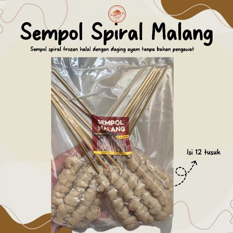 

Sempol Frozen/ sempolan/ sempol Malang/ sate daging/ sempol