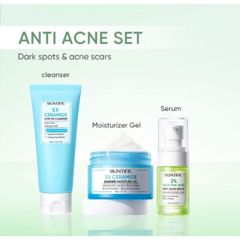 Skintific Paket hemat untuk berbagai macam jenis kulit