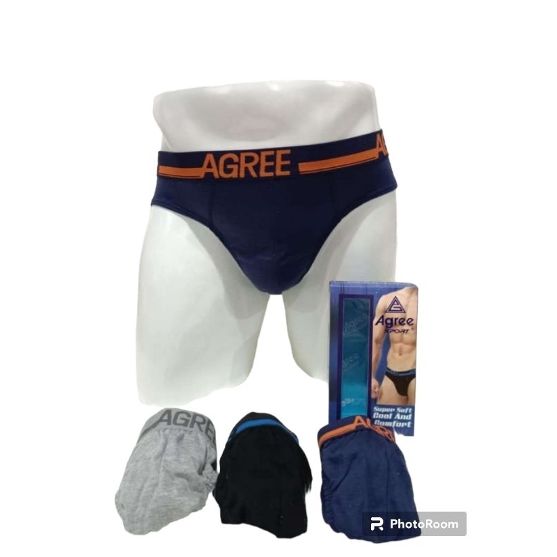 CELANA DALAM PRIA AGREE SPORT 2325 CD AGREE SPROT SIZE M L XL XXL