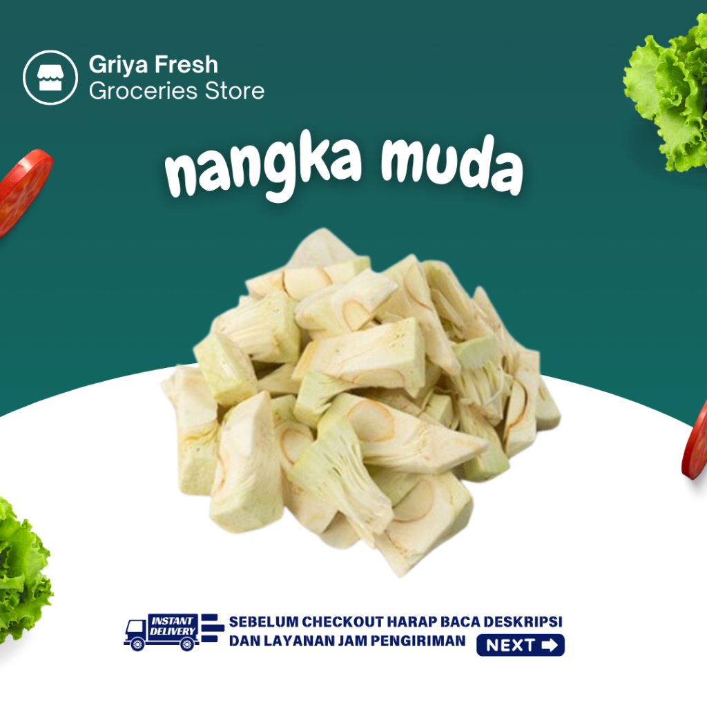 

Nangka Muda Sayur Fresh 500 gr - Kirim Instant