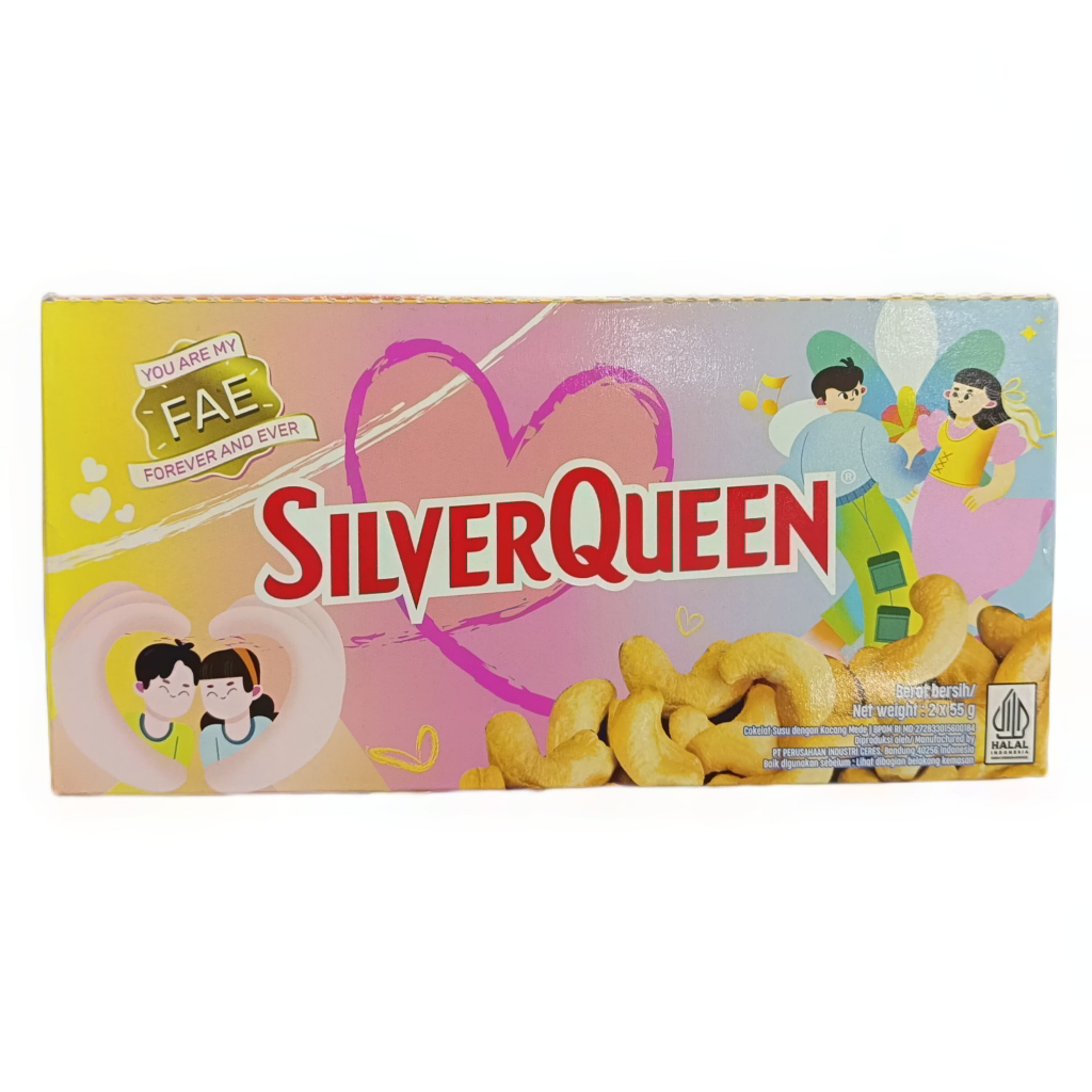 

Nycyta Home Silver Queen Cashew Paket Isi 55Gr X 2 For You Precious Cokelat Coklat Valentine