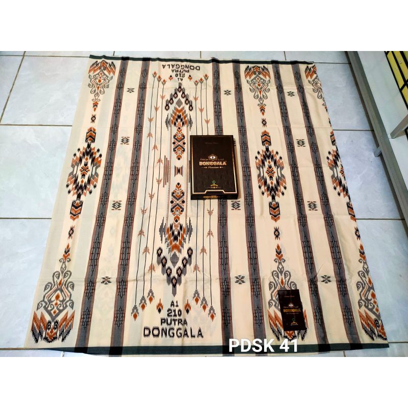 Sarung Donggala Putra Donggala Rayon Songket Jacquard Original Terbaru