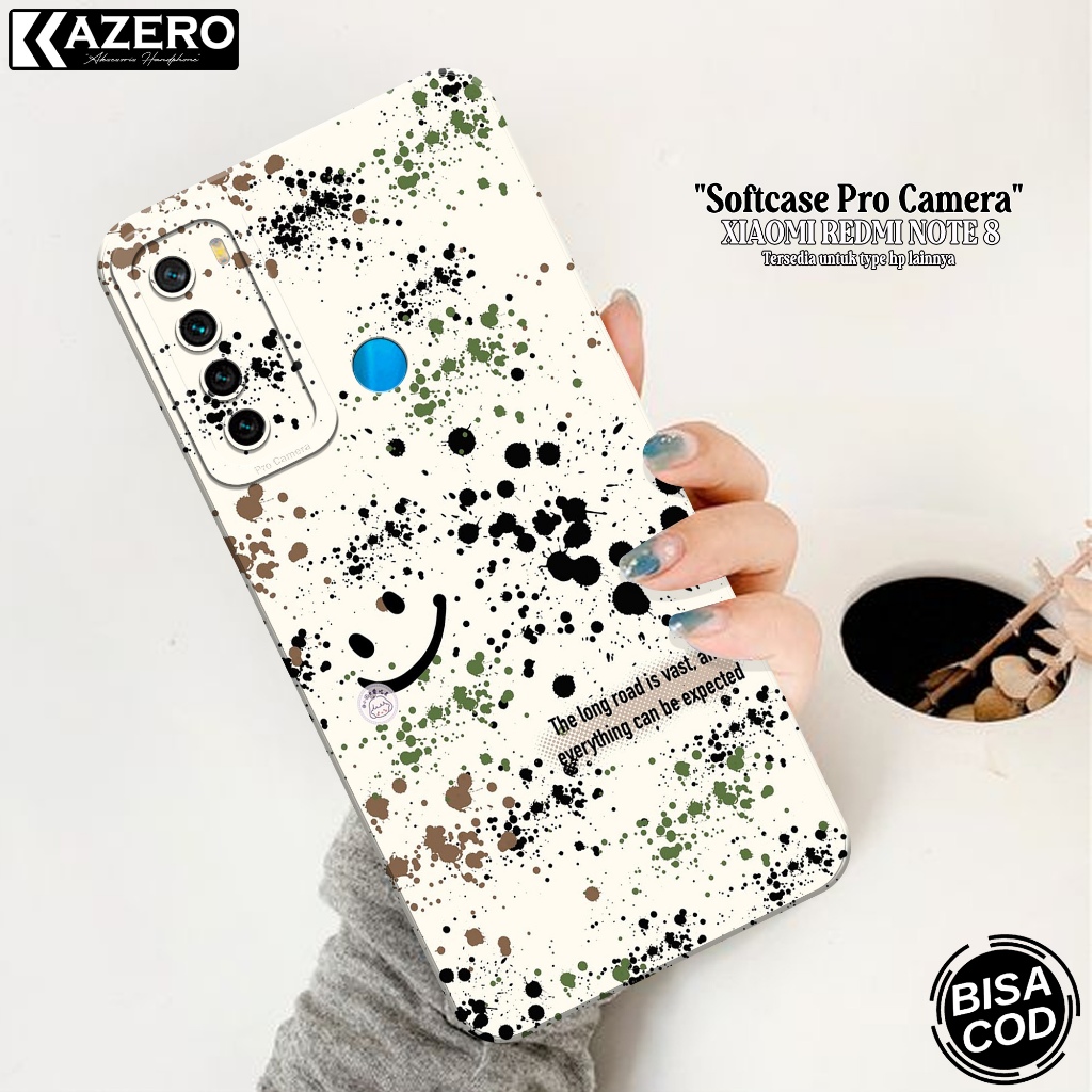 Kesing XIAOMI REDMI NOTE 8 Fashion Case Aesthetic Silikon Pro Camera Softcase XIAOMI REDMI NOTE 8 Co