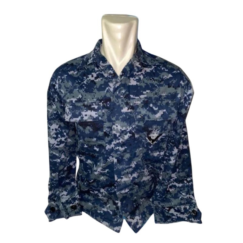 Kemeja BDU Camo Loreng digital US Navy Angkatan Laut Amerika (6)