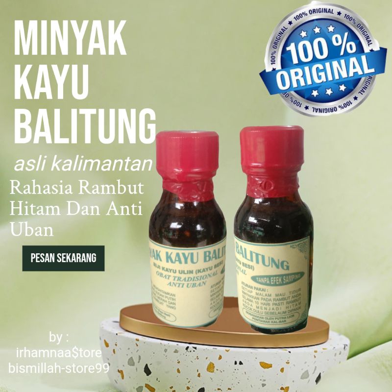 minyak kayu balitung asli kalimantan