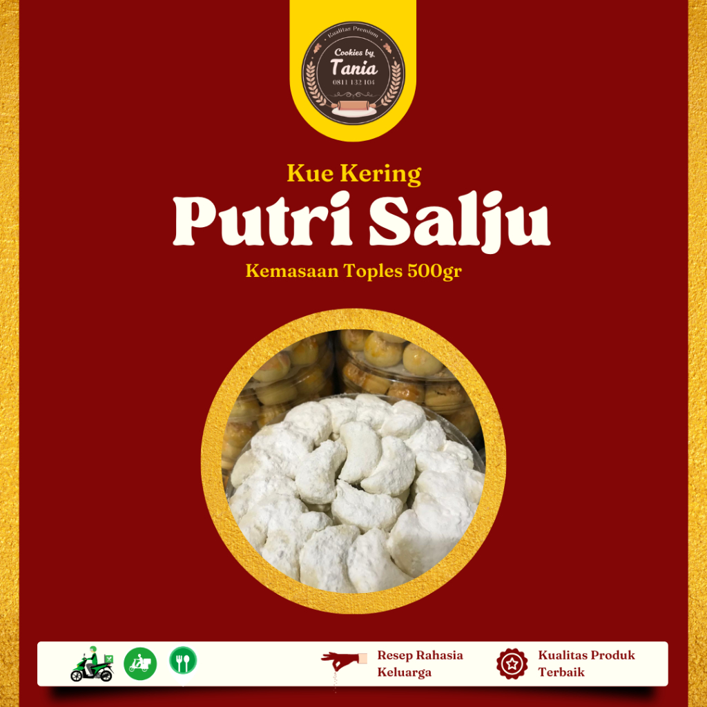 

Kue Kering Premium - Putri Salju 500gr