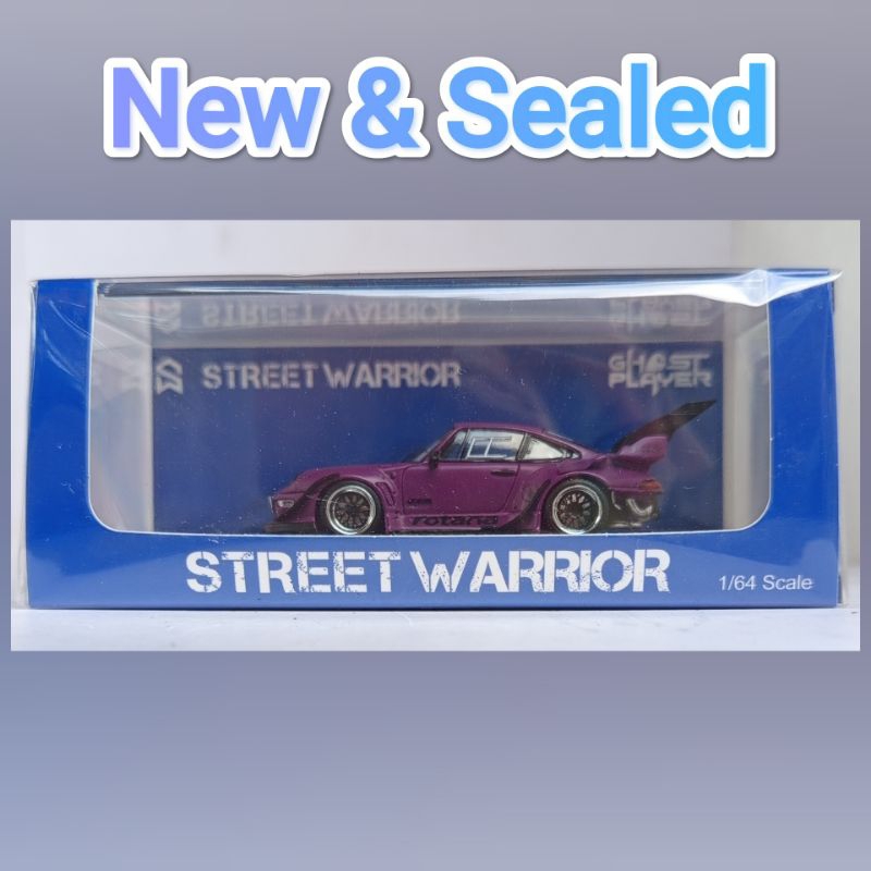 Diecast Mini Scale 64 Street Warrior Porsche RWB Rotana High Wing Limited Edition