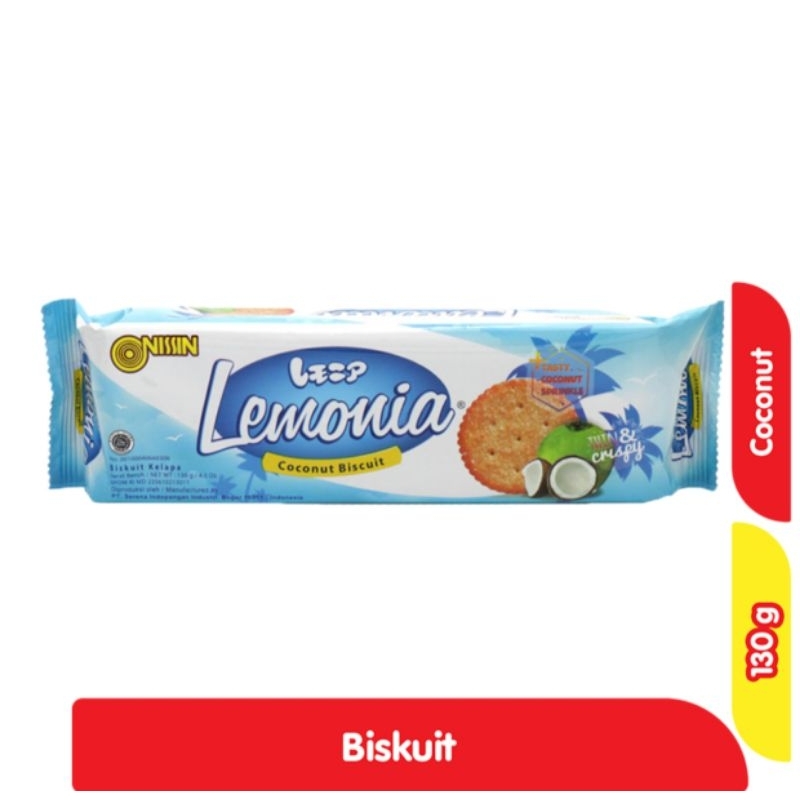 

LEMONIA COCONUT BISCUIT 130G