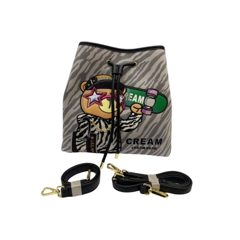 tas CB cream bear CreamBear bag Original Import