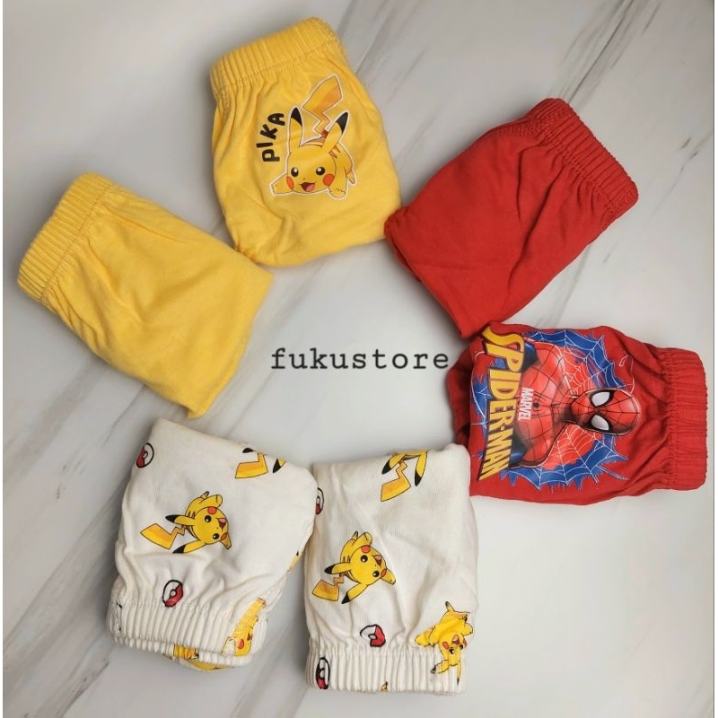 Celana Dalam Anak Laki-laki/CD Anak Karakter/CD Anak Branded/Celana Dalam Katun
