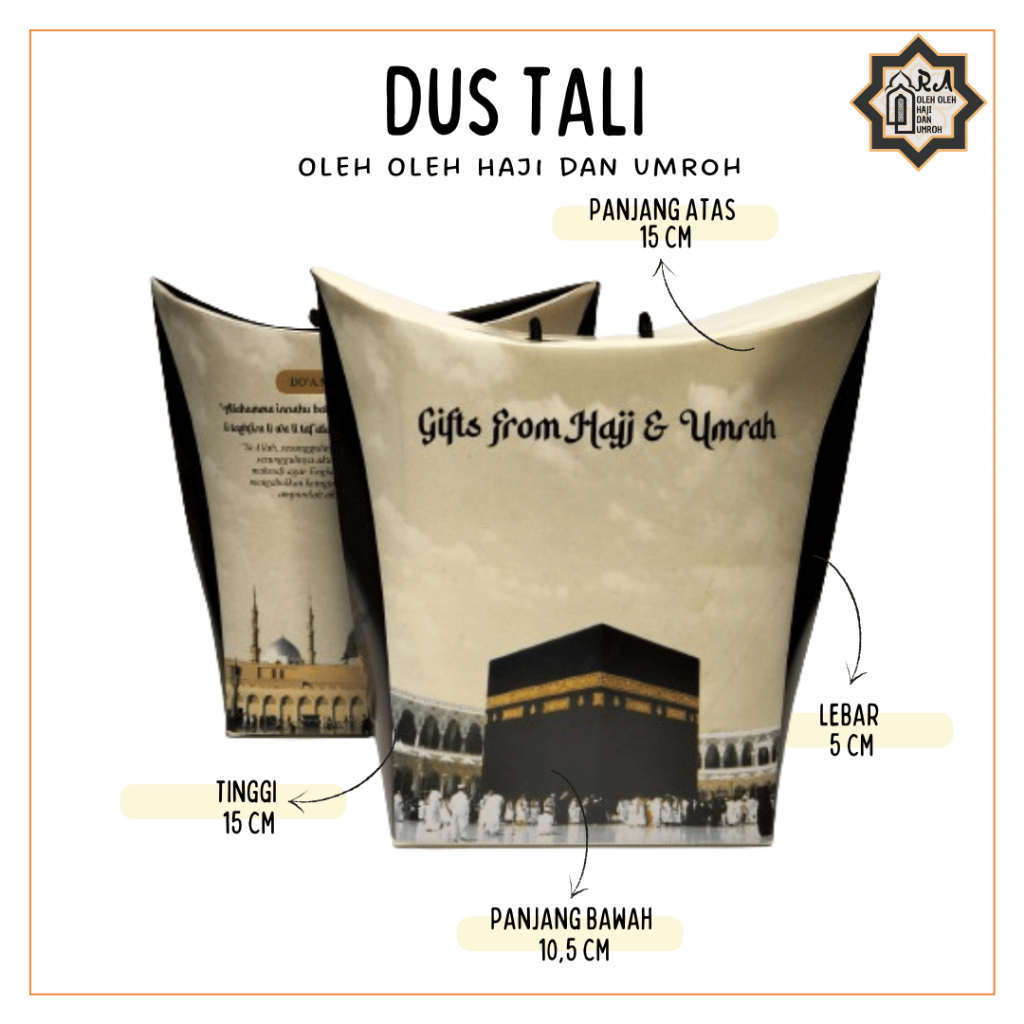 

Dus paket oleh oleh haji & umrah / Dus Kemasan Souvenir