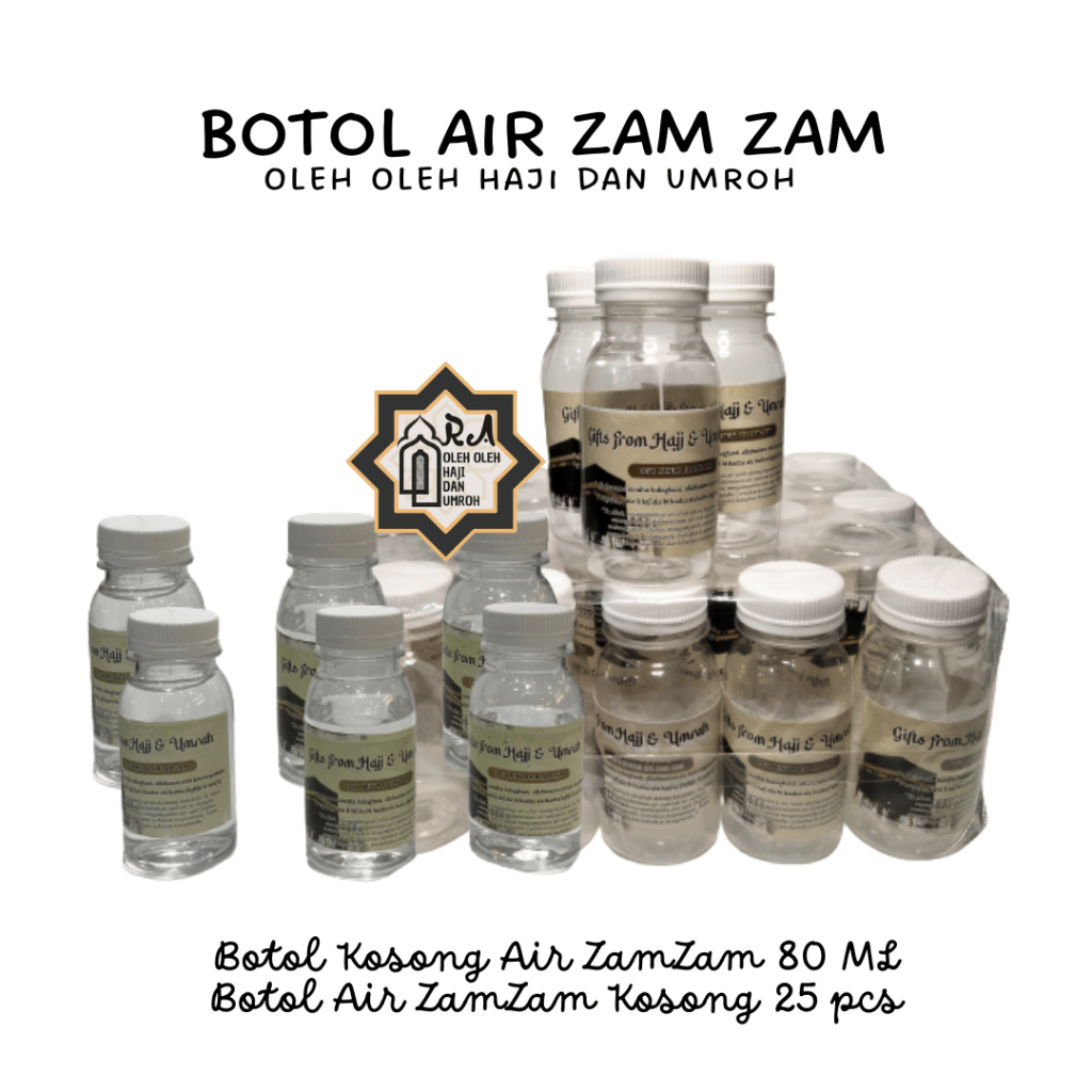 

Air Zamzam Original siap Minum / Air Berkah