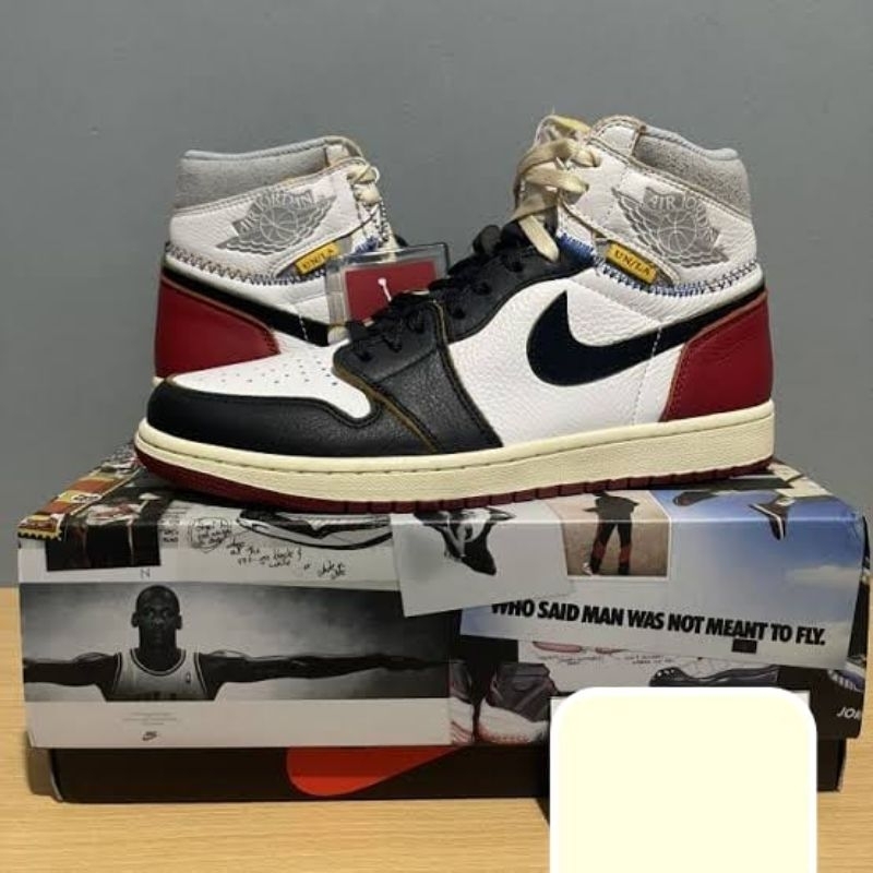 Nike air jordan high 1 x LA Union Black Toe