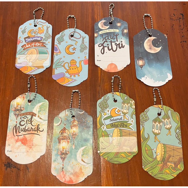 

(10pcs) hangtag 5x9cm tema aesthetic