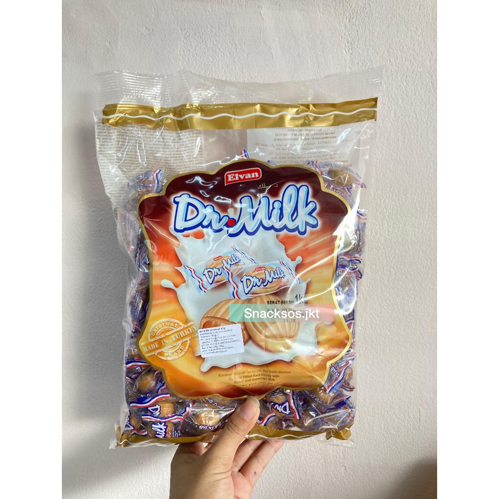 

[1KG] ELVAN DR MILK CARAMEL CANDY - PERMEN TURKEY