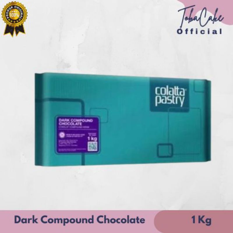 

Colatta Pastry Dark Chocolate Compound 1kg Cokelat Batang