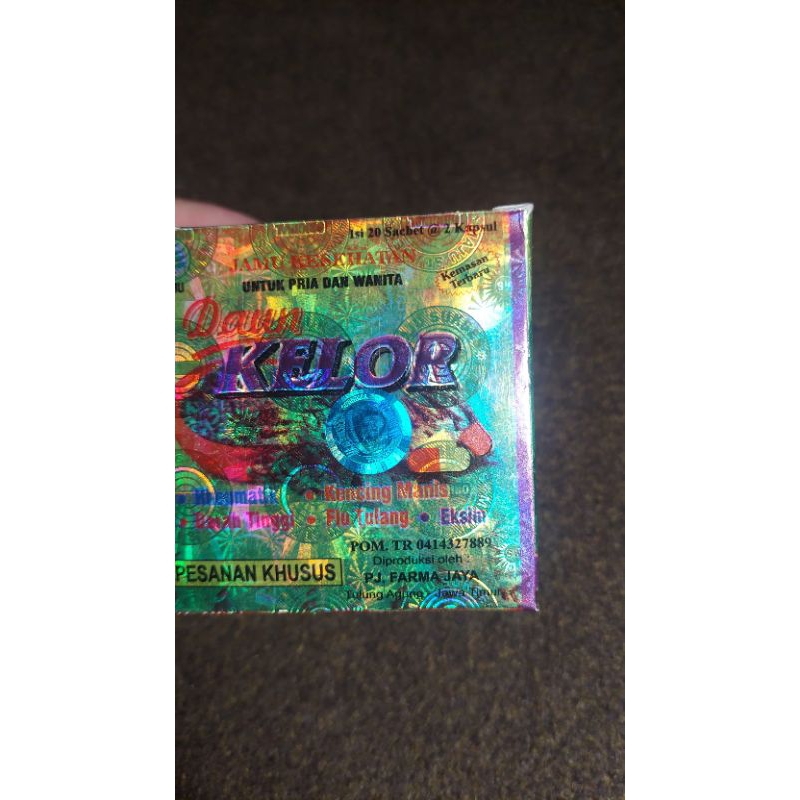 kapsul daun kelor original