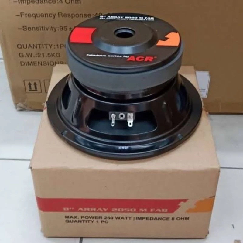 SPEAKER FABULOUS 8 inch 2050m