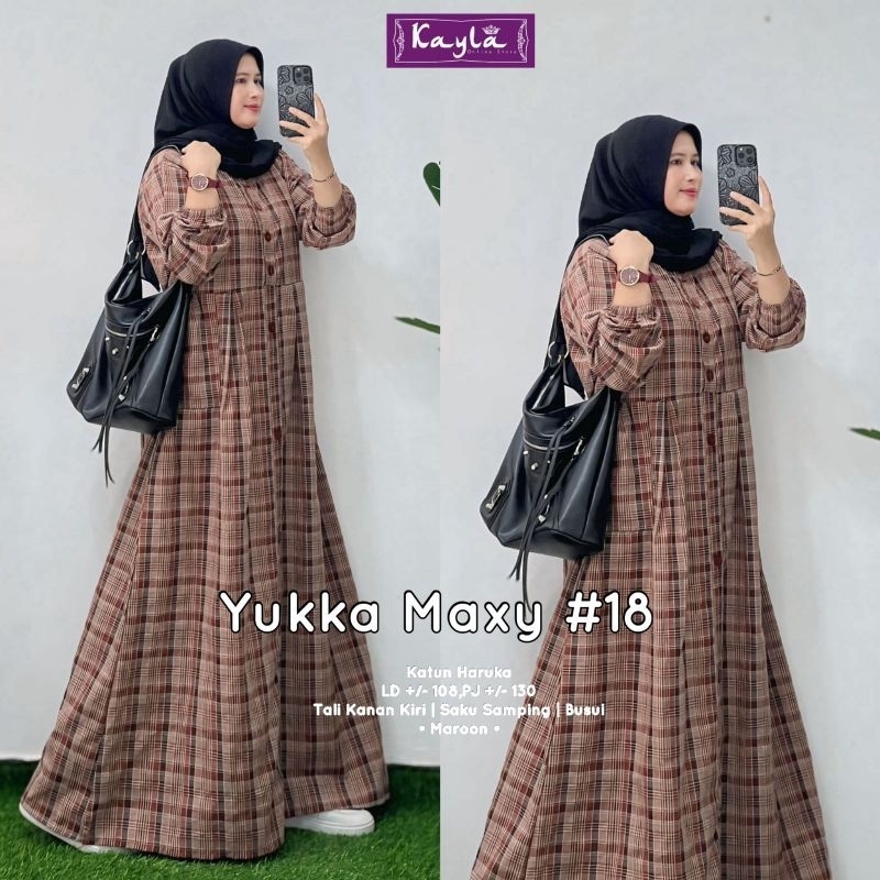 YUKA MAXY #18 GAMIS mitip kotak